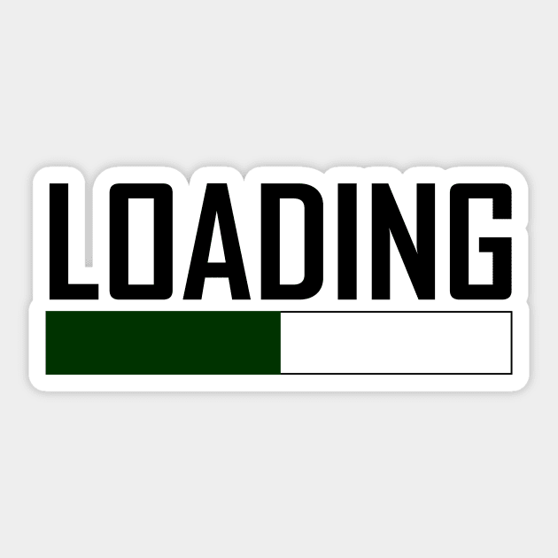 Loading Sticker by magicofword